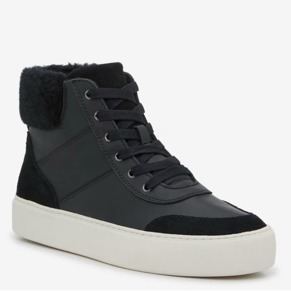 New UGG W Zilo High Black High-Top Sneakers 7